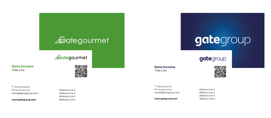 Gategroup Business Cards